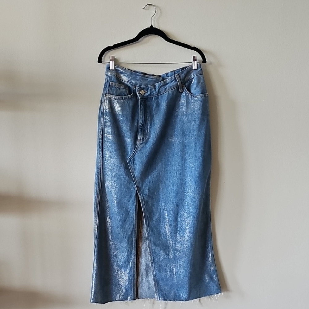 Zara Blue Denim Jeans with Natural Fading